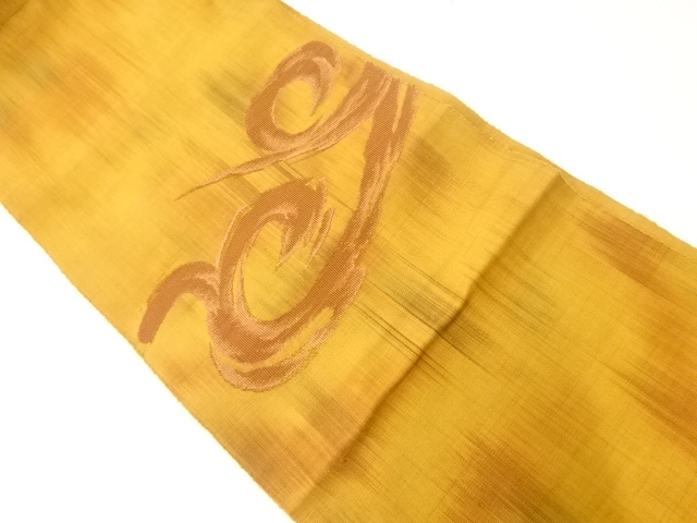 JAPANESE NAGOYA OBI / TSUMUGI / WOVEN STREAM